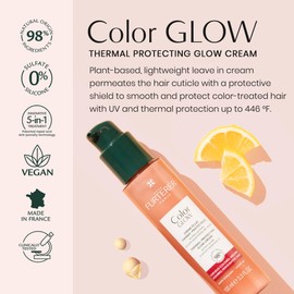 René Furterer Color Glow Thermal-Protecting Glow Cream - Amino Acids & Lemon Essential Oil 3.3 fl oz.