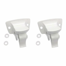 zhangwe-10 2pcs For Dometic 3314067.004B A&E Sunchaser Patio Awning White Bottom Bracket
