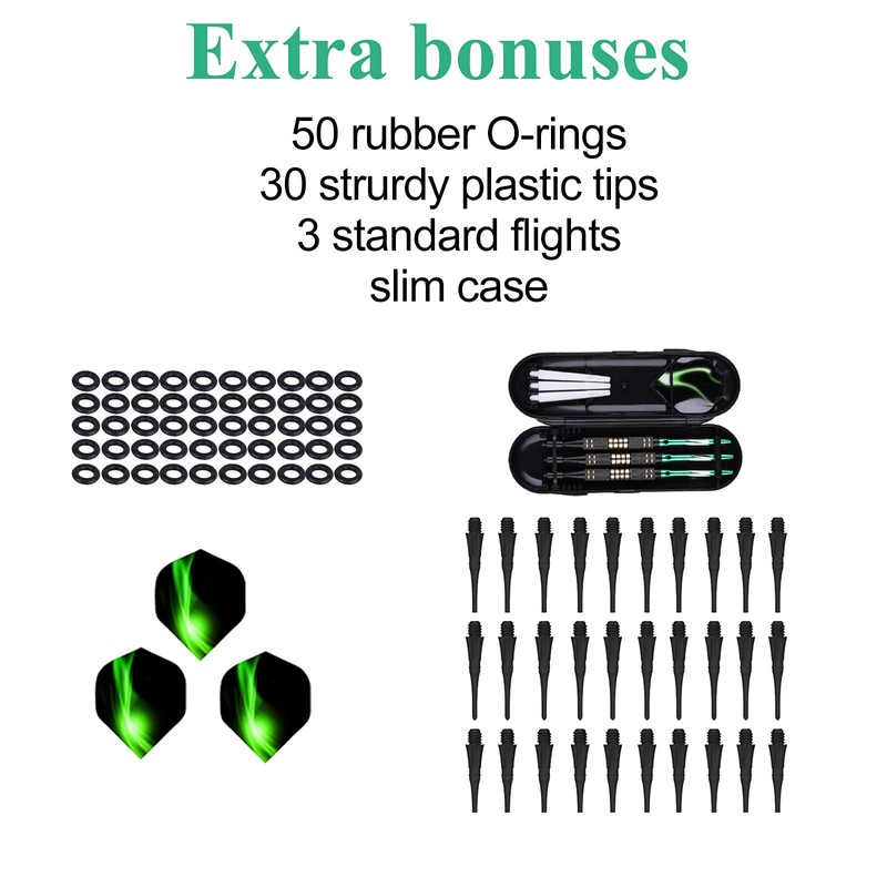 Sanfeng darts with plastic tip for electronic dartboard, 18 g,