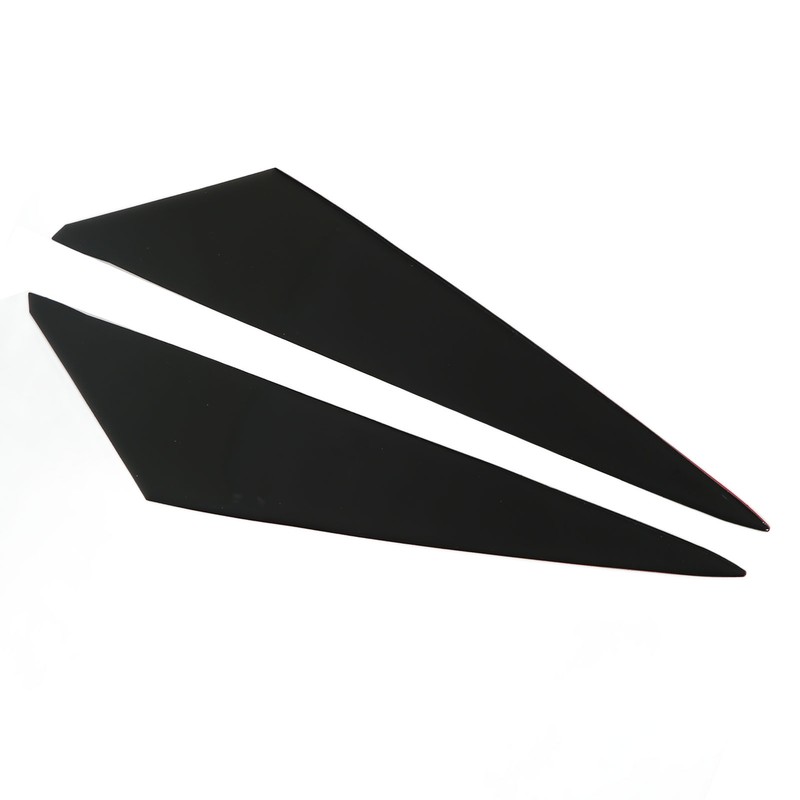 2pcs Headlight Eyebrow Black Protective Easy Clean Replacement for X1