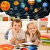 Crtiin 70 Pcs Giant Magnetic Solar System Planet Magnetic for