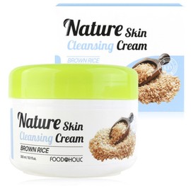 Foodaholic Nature Skin Brown Rice Cleansing Cream 300ml / 푸드어홀릭 네이처스킨 현미 클렌징 크림 300ml