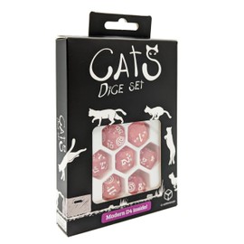 Q-Workshop QWOCAT07 Cats Dice Set: Daisy (7), Not Applicable