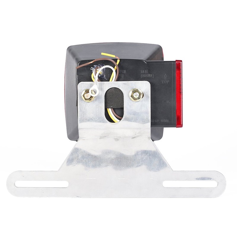 CZC AUTO Soporte de aluminio para matrícula de remolque