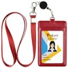 Teskyer ID Card Holder, Name Holder, Telescopic Reel, Pass Case,