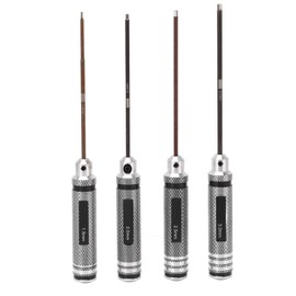4Pcs RC Repair Screwdrivers Hex Screwdriver Kit Installation and Maintenance Tool for RC Vehicle and Ship
