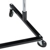 SSWBasics Single-Rail Clothing Rack (Z-Truck Rolling Rack) - 63"W X