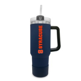The Fanatic Group Syracuse University 40oz. Tumbler with Handle and Straw - Navy