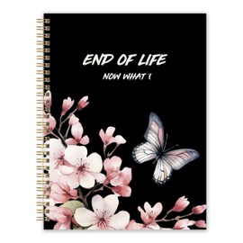 End of Life Planner UK - Final Arrangements When I Die Book Planner Organizer Notebook for Beneficiary Info, Last Wishes,Death Planner Organizer