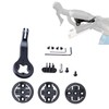 SUKOUSRAM Bike GPS Computer Mount Compatible with Garmi n/Mage ne/Wa
