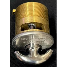 SARGENT ASSA ABLOY SARGENT 124 42 97 US32D 1.750 MORTISE CYLINDER T-TURN GRADE-1