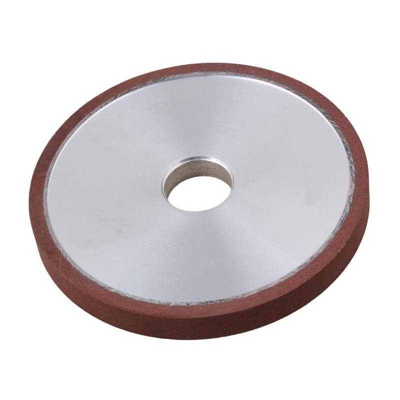 CNBTR Resin Diamond Parallel Grinding Wheel 180# Silver 100x10x20mm for