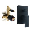 COXOVAY Wall Mount Shower Mixer Valve 2 Function Shower Valves