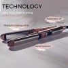 Rozamor Professional Flat Iron Hair Straightener, Titanium Ionic Hair Straightening,