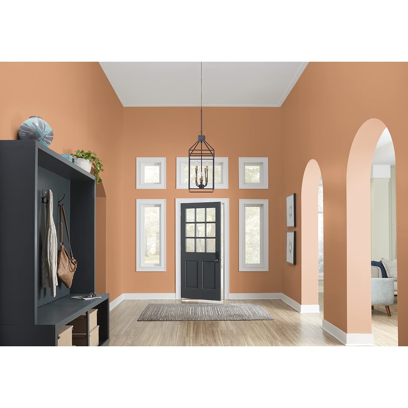 KILZ TRIBUTE Paint & Primer, Interior, Semi-Gloss, Bright Marigold, 1