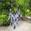 RAGKUU Black and White Dream Catcher Wall Decor Crystal Tree