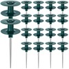 16 Pcs 10 Inch Garden Hose Guide Spike, Rustproof Zinc