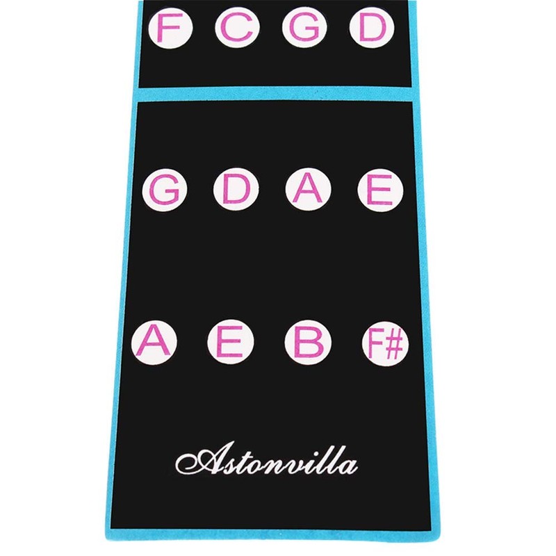 Kafuty Violin Finger Guide/Fingerboard Sticker Fret Guide Label Finger Chart