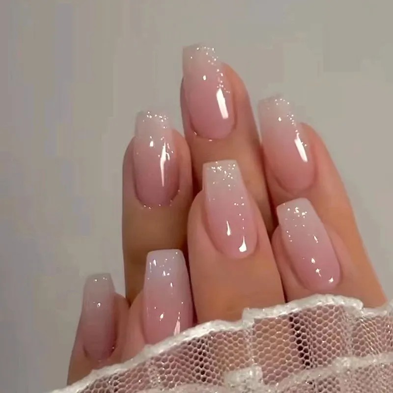 Kit De Uñas Postizas Y Pegamento De Uñas, 24