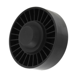 Motoforti Drive Belt Idler Pulley for Land Rover Range Rover Evoque 2011-2019 Serpentine Tensioner Pulley Idler with Bolt Washer No.LR071758 Plastic Black 1 Pcs