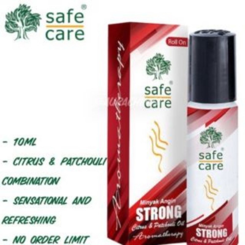 Safe Care Refreshing Oil Minyak Angin Aromatherapy Roll On 10ml