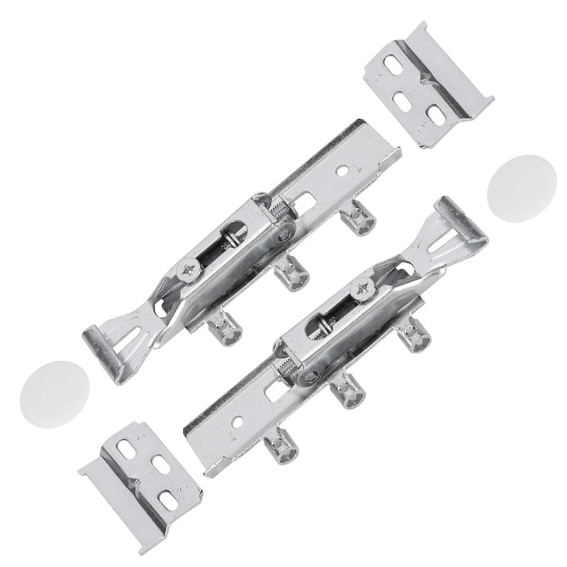 Pack of 2 Concealed Kitchen Cabinet Hangers, Universal Wall Mount
