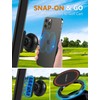 2-Pack Magnetic Golf Cart Phone Holder, Golf Cart Phone Mount