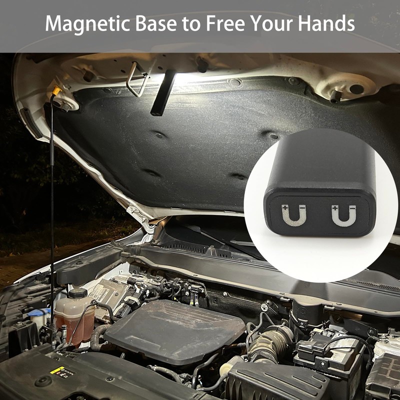 2 Pack Rechargeable EDC Flat Flashlight 600 Lumens 8 Modes