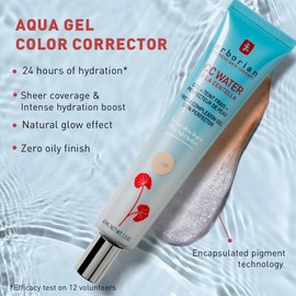 Erborian CC Water with Hyaluronic Acid, Clair - Ultra-Light Aqua Gel Color Corrector with Centella Asiatica & Hyaluronic Acid - Plump, Softer & Hydrated Skin - Korean Skincare Skin Perfector - 1.3 Oz
