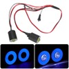 1/10 RC Universal Headlight Remote Control Car LED Light 22mm