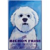 Bichon Frise Fridge Magnet