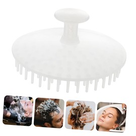 ORFOFE 2pcs Scalp Massager Brush Comb Hair Scalp Bathing Cleaning Tool Portable Shampoo Brush
