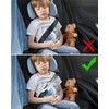JUKOTA 2 Stück Gurtpolster Auto Kinder,Abnehmbar und wiederverwendbar,Auto Gurtpolster mit