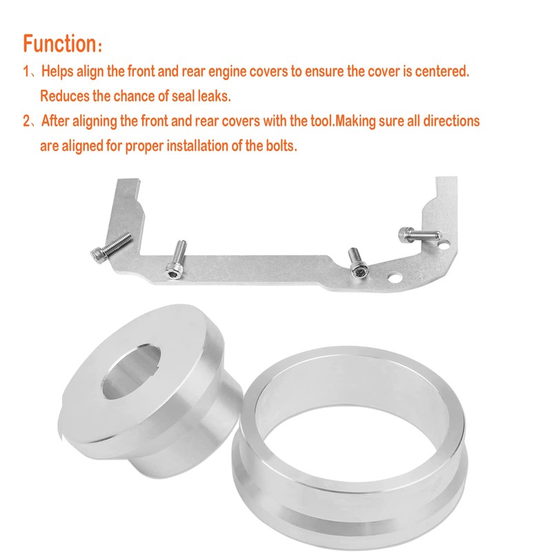 Mejiao Front and Rear Cover Alignment Tool & Oil Pan