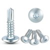 Enclosed Trailer Self-Tapping Screws #10 x 3/4" Zinc-Plated Self-Drilling Metal,