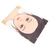 STOBOK Face Makeup Practice Board Reusable and Washable Face Painting