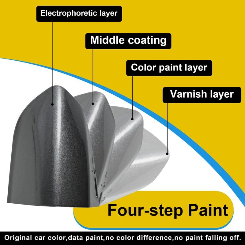 Car Exterior Door Handle Cap Compatible with Ford Mustang 2015