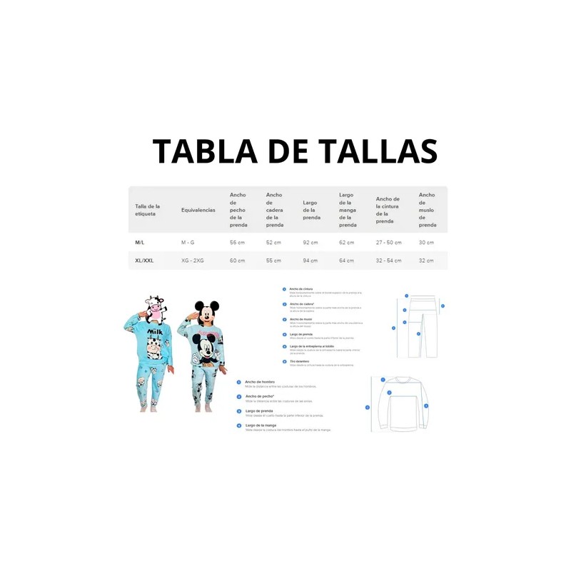 Pijama Afelpada Dama De Caricaturas Personajes Peluche Moda