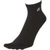 Yonex 19210 Men's Ankle Socks, black (007)