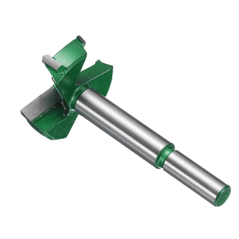 sourcing map Forstner Drill Bit 1-3/4" (45mm) Carbide Upgraded 3