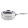 Scanpan CTX Covered Deep Sautè Pan, 4 Quart, Silver