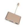 USB 3.1 Type C to VGA Adapter Hub PD 3