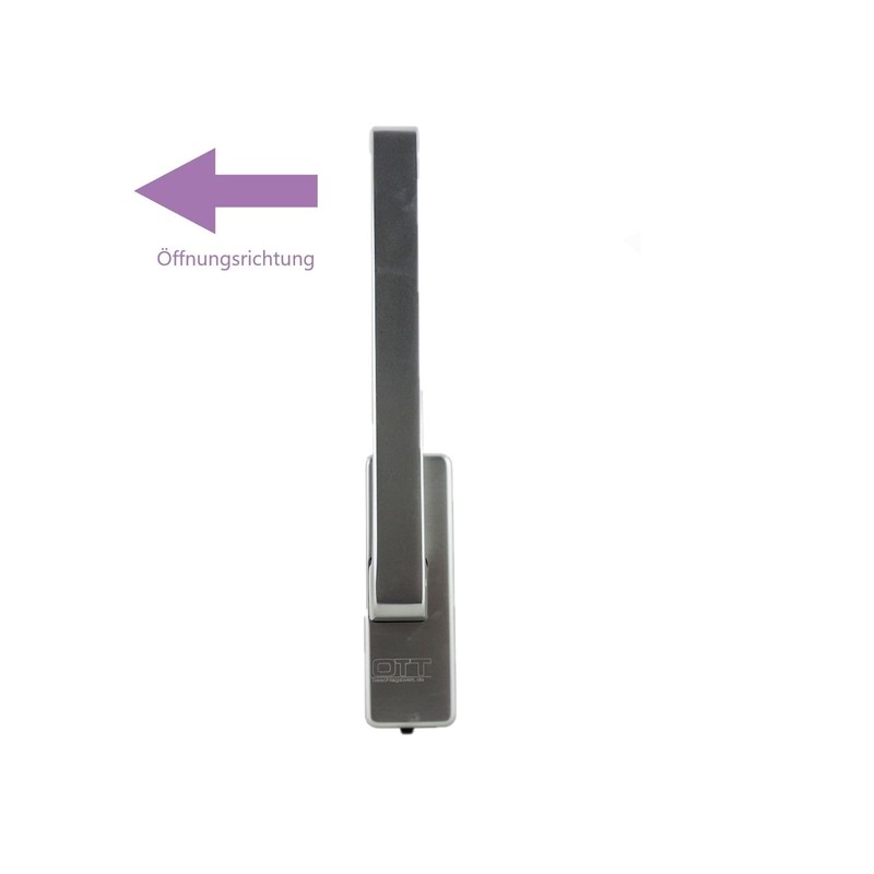 beschlagswelt Ott GU 34225 K-20179-00-R-1 Rotating Handle with Lock-Out Device