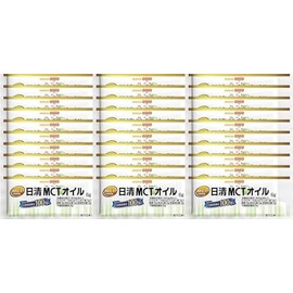 Nissin MCT Oil, 0.2 oz (6 g) x 30 Bottles, 100% MCT, Easy to Energy, Recommended by 99% of Dietitians, Small Portion, Convenient to Carry