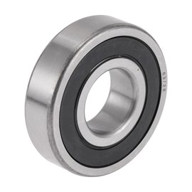 ACROPIX 63/28DDU Deep Groove Ball Bearings Lubricated Bearings Double Rubber Seal 28x68x18mm Black Silver Tone
