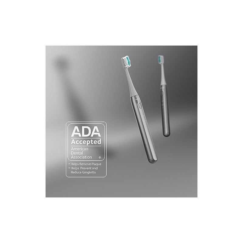 Aquasonic Icon Cepillo de dientes sónico microvibrante – Aceptado ADA