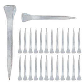 Ctyjia 60 PCS Horse Hoof Nails, E3(45mm) Horseshoe Nails Horse Tool Equipment Accessories, Horseshoe Nails for Horse Race Horse Equestrian Sports