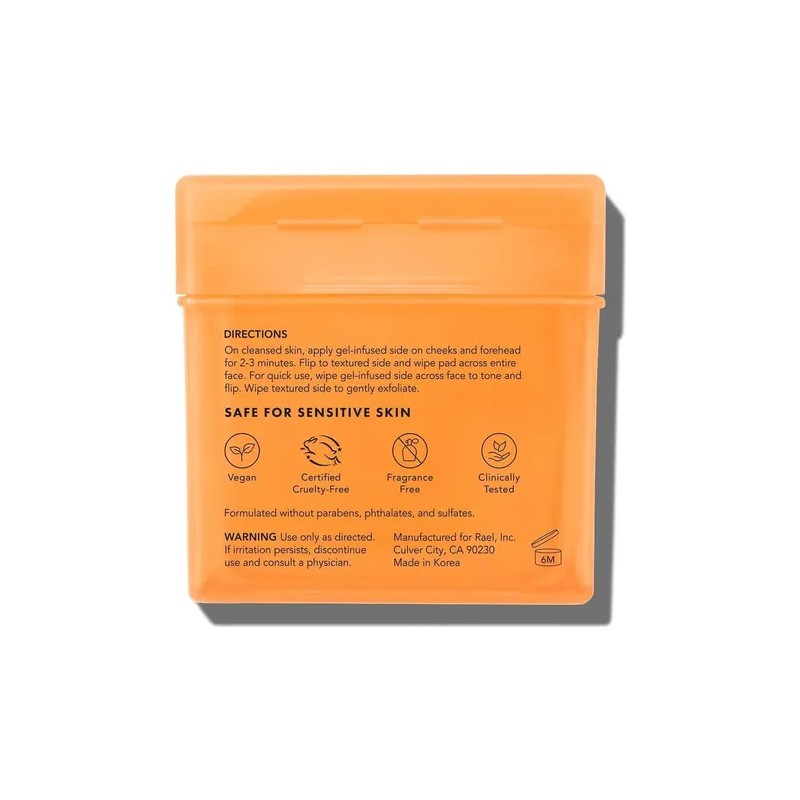 Rael Toner Pads, Cotton Pad For Face Rael Almohadillas