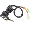 STABSOLI Starter Motor & Solenoid Relay & Ignition Switch for