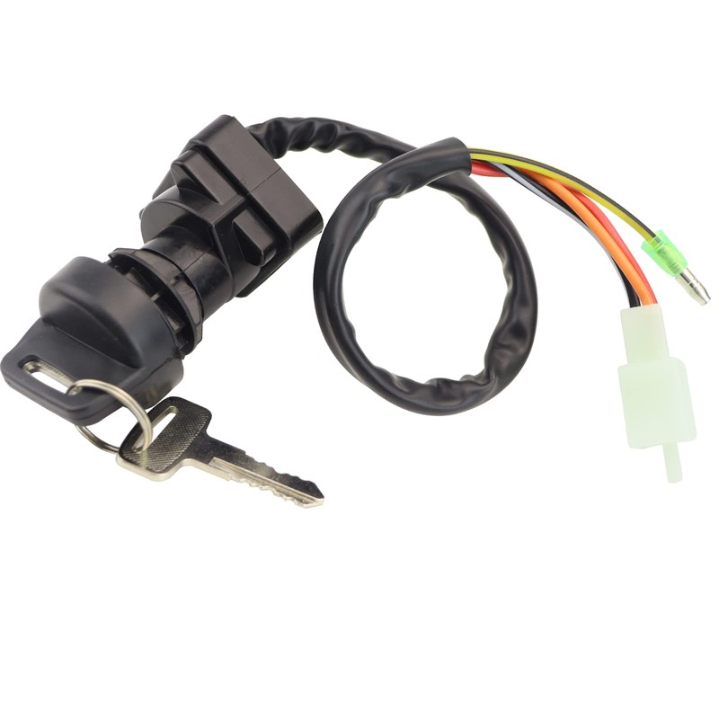 STABSOLI Starter Motor & Solenoid Relay & Ignition Switch for